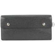 Tweedehands portemonnees Louis Vuitton Vintage , Black , Dames