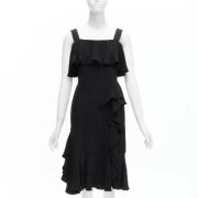 Pre-owned Silk dresses Alexander McQueen Pre-owned , Black , Dames