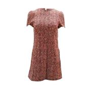 Pre-owned Cotton dresses Alexander McQueen Pre-owned , Red , Dames
