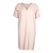 Pre-owned Acetate dresses Chloé Pre-owned , Pink , Dames