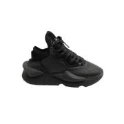 Pre-owned Leather sneakers Yohji Yamamoto Pre-owned , Black , Dames