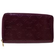 Pre-owned Lilla skinn Louis Vuitton portemonnee Louis Vuitton Vintage ...