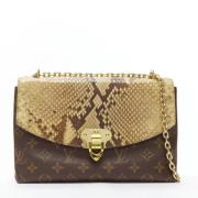 Pre-owned Canvas louis-vuitton-bags Louis Vuitton Vintage , Brown , Da...