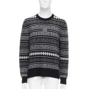 Pre-owned Wool tops Givenchy Pre-owned , Black , Dames