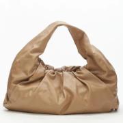 Pre-owned Leather pouches Bottega Veneta Vintage , Brown , Dames