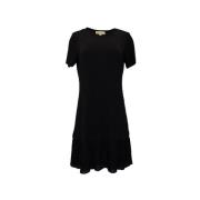 Pre-owned Polyester dresses Michael Kors Pre-owned , Black , Dames