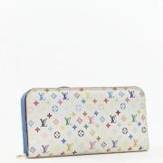 Pre-owned Canvas wallets Louis Vuitton Vintage , White , Dames