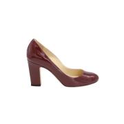 Pre-owned Leather heels Jimmy Choo Pre-owned , Red , Dames