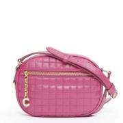 Pre-owned Leather celine-bags Celine Vintage , Pink , Dames