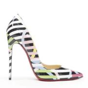 Pre-owned Leather heels Christian Louboutin Pre-owned , Multicolor , D...