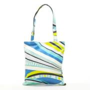 Pre-owned Cotton handbags Emilio Pucci Pre-owned , Blue , Dames