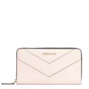 Pre-owned Leather wallets Versace Pre-owned , Beige , Dames