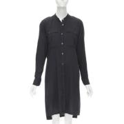 Pre-owned Cotton dresses Dries van Noten Pre-owned , Black , Dames