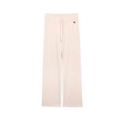 Zachte Beige Veloursbroek Busnel , Beige , Dames