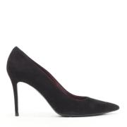 Pre-owned Suede heels Celine Vintage , Black , Dames