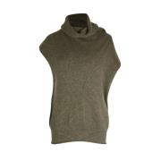 Pre-owned Cashmere outerwear Chloé Pre-owned , Green , Dames