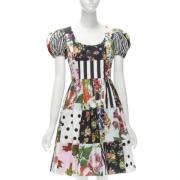 Pre-owned Cotton dresses Dolce & Gabbana Pre-owned , Multicolor , Dame...