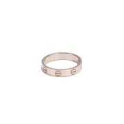 Pre-owned White Gold rings Cartier Vintage , Gray , Dames