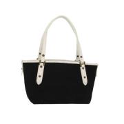 Pre-owned Canvas totes Burberry Vintage , Black , Dames