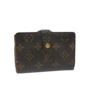 Pre-owned Canvas wallets Louis Vuitton Vintage , Brown , Dames