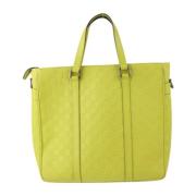 Pre-owned Canvas louis-vuitton-bags Louis Vuitton Vintage , Yellow , D...