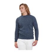 Stijlvolle Crew Neck Sweater Upgrade Gran Sasso , Blue , Heren