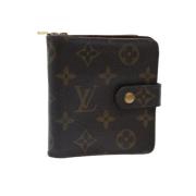 Pre-owned Canvas wallets Louis Vuitton Vintage , Brown , Dames