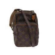 Pre-owned Canvas louis-vuitton-bags Louis Vuitton Vintage , Brown , Da...