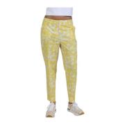 Stijlvolle Broek Via Masini 80 , Yellow , Dames