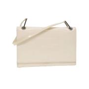 Pre-owned Leather gucci-bags Gucci Vintage , White , Dames