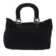 Pre-owned Fabric handbags Fendi Vintage , Black , Dames