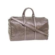 Pre-owned Coated canvas gucci-bags Gucci Vintage , Gray , Dames
