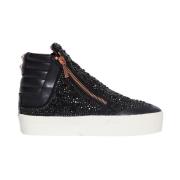 Hoge Swarovski Schoen Alexander Smith , Black , Dames