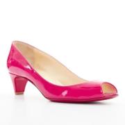 Pre-owned Leather heels Christian Louboutin Pre-owned , Pink , Dames