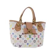 Pre-owned Canvas louis-vuitton-bags Louis Vuitton Vintage , White , Da...