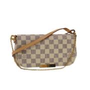 Pre-owned Canvas louis-vuitton-bags Louis Vuitton Vintage , Gray , Dam...