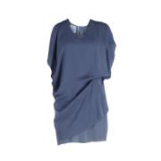 Pre-owned Polyester dresses Acne Studios Pre-owned , Blue , Dames