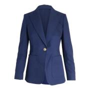 Pre-owned Cotton outerwear Emilio Pucci Pre-owned , Blue , Dames