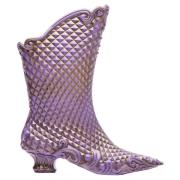 Gestructureerde rubberen Court laarzen Y/Project , Purple , Dames