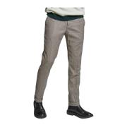 Gaubert Geplooide Broek Dondup , Gray , Heren