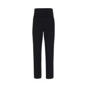 Stijlvolle Cropped Broeken Manila Grace , Black , Dames