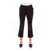 Stijlvolle Broek Via Masini 80 , Black , Dames