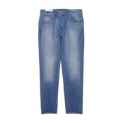 Straight Jeans PT Torino , Blue , Heren