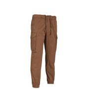 Slim-fit Trousers 40Weft , Brown , Heren