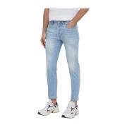 Moderne Slim-Fit Tapered Jeans Liu Jo , Blue , Heren