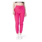 Wide Trousers Hinnominate , Pink , Dames