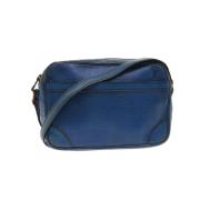 Pre-owned Leather louis-vuitton-bags Louis Vuitton Vintage , Blue , Da...