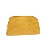 Pre-owned Leather louis-vuitton-bags Louis Vuitton Vintage , Yellow , ...