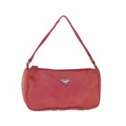 Pre-owned Nylon prada-bags Prada Vintage , Pink , Dames