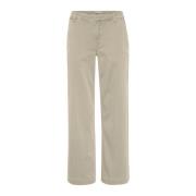 Wijde Broek Island Fossil My Essential Wardrobe , Beige , Dames